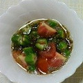 あくあ☆ぶるー's cooksnap of when they made おくらとトマトのもずく和え.