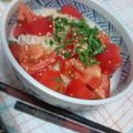 タカシィ's cooksnap of when they made トマト美人★大葉香るイタリアンソーメン.