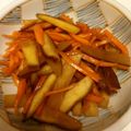 さつまりりんご's cooksnap of when they made ☆さつま芋とニンジンの甘うまきんぴら☆.