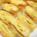 ぷううさぎ's cooksnap of when they made タラコとパセリの玉子焼き！お弁当用♡.