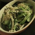 おぐゆ's cooksnap of when they made 小松菜とエノキのシャッキリにんにく塩炒め.