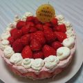 ドロンジョ６１'s cooksnap of when they made ストロベリーレアチーズケーキ.