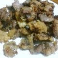 runinchef's cooksnap of when they made 塩麹で♪砂肝の唐揚げ.