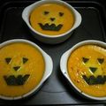 こっこみん's cooksnap of when they made ハロウィンに♪簡単美味！かぼちゃプリン♪.