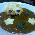こっこみん's cooksnap of when they made ハロウィンでデコカレー.