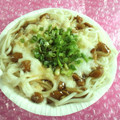 みなみんくっきんぐ's cooksnap of when they made 我が家の♪なめこと長芋の冷やしうどん～*.