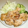FUKINO's cooksnap of when they made 手羽元の唐揚げバジル風味（チューリップ）.