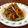 sacchinTX's cooksnap of when they made きんぴらごぼう【糸こん入り】.