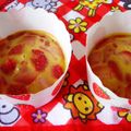 なこあや's cooksnap of when they made 春のしっとり苺マフィン♪.