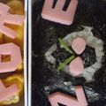 RaRastone藍's cooksnap of when they made 簡単キャラ弁☆仮面ライダーフォーゼ海苔弁.