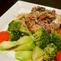baromaman's cooksnap of when they made ✿温野菜に～鯖のおろし和え✿.