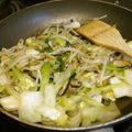 ブブちゃんメニュー's cooksnap of when they made キャベツともやしの食べるラー油炒め☆.
