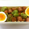 あさくの's cooksnap of when they made そら豆とウインナーの炒め物.