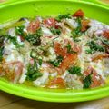 vicia-faba's cooksnap of when they made レンジｄｅ豚と蓮根のイタリアン胡麻チーズ.