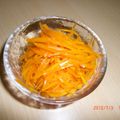 miyua3103's cooksnap of when they made 千切りにんじんのピクルス.