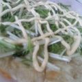 よっさん＠あず母's cooksnap of when they made 水菜ピザ.