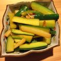 たいつ's cooksnap of when they made セロリ＆キュウリのピリ辛炒め.