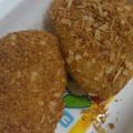 かぢゅ♥'s cooksnap of when they made 揚げない★ヘルシーカレー風味コロッケ.