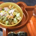 南野みなみ's cooksnap of when they made ブロッコリーの茎もマカロニサラダ.