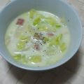のしのし怪獣's cooksnap of when they made あっさりミルクスープ.