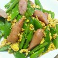 いわまゆ☆'s cooksnap of when they made 簡単♪モロッコ豆とウインナー､卵炒め♪.