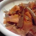 まっつん３'s cooksnap of when they made にんじんとこんにゃくの甘きんぴら.