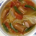 クッキングりな's cooksnap of when they made ◆簡単、早いキャベツ＆トマトスープ.