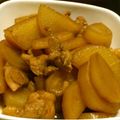 チヨヒコ's cooksnap of when they made 手羽元と大根の照り煮.
