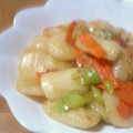 shokolat's cooksnap of when they made スイトンと葱のさっぱり炒め.