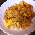 ４わんこおかたん's cooksnap of when they made キムチチャーハン.