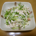ぱりぱりいちご's cooksnap of when they made これからの季節にみょうがとささみのサラダ.