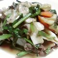 ぶぶろん's cooksnap of when they made 牛肉ときのこのピリ辛みそ炒め.