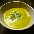 たなか家's cooksnap of when they made 牛乳で作るかぼちゃの冷製スープ.