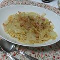 ムーちゃん☆★'s cooksnap of when they made ♪めんつゆバターで和風パスタ♪.