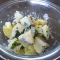 norikeiママ's cooksnap of when they made じゃがいものバジルと粉チーズあえ.