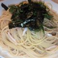 nekommi's cooksnap of when they made カロリー↓ イカ明太子パスタ☆彡.