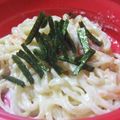 あまいこびと's cooksnap of when they made マヨで美味しい明太子スパ.