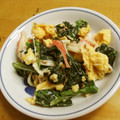 ぽりぽり拓庵's cooksnap of when they made ほうれん草の卵マヨ和え♪カニカマ入り☆.