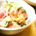 ma:9's cooksnap of when they made 勝手にドレッシングができてるサラダ.