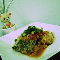 mauko77's cooksnap of when they made サバ竜田揚げみぞれ煮.