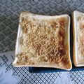 sweethazu's cooksnap of when they made ぅわ旨っ生姜焼きやん！なトースト♫♬.