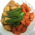 ひなきゅん's cooksnap of when they made ☆じゃがいもと絹さやの煮物☆.