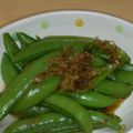 まめきちまめこ's cooksnap of when they made スナップエンドウの簡単おひたし★.