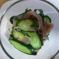 七瀬聖's cooksnap of when they made きゅうりと生ハムの香り和え.
