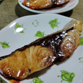 まゆみきママ's cooksnap of when they made ぶりの照り焼き～お正月のおせちにも～.