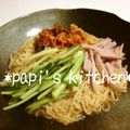 papikun's cooksnap of when they made スタミナUPキムチ素麺 秘伝のタレで❢.