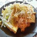 Naragon's cooksnap of when they made ネギのせ雷豆腐.