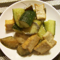 ぴろたかぴ's cooksnap of when they made なすときゅうりと厚揚げの甘味噌炒め.