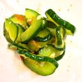 ♪まるえ's cooksnap of when they made きゅうりの梅はちみつ漬け.