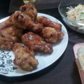 rie1140's cooksnap of when they made お家で簡単♪手羽元のから揚げ！.